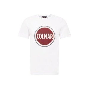 Colmar Tričko  biela / tmavočervená / sivá