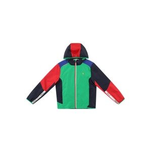 Polo Ralph Lauren Funkčná bunda  zelená / modrá / čierna / biela / červená