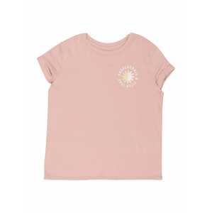 Abercrombie & Fitch Tričko  ružová / svetložltá / biela / sivá / kaki