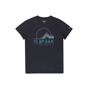ICEPEAK Funkčné tričko 'KERENS'  tmavomodrá / svetlomodrá / sivá / žltá / biela