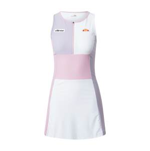 ELLESSE Športové šaty 'Elsewith'  svetlofialová / oranžová / rosé / červená / biela