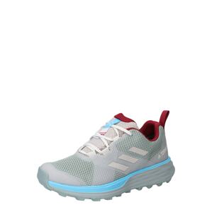 adidas Terrex Bežecká obuv  sivá / tmavočervená / mätová / biela