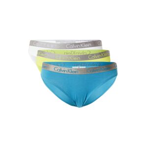 Calvin Klein Underwear Nohavičky  nebesky modrá / svetložltá / strieborná / biela