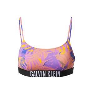 Calvin Klein Swimwear Bikinový top  svetlofialová / zmiešané farby