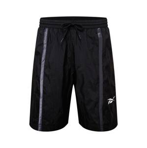 Reebok Sport Športové nohavice  čierna / biela / modrosivá