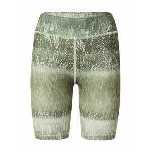 GUESS Športové nohavice 'CORRINE'  kaki / pastelovo zelená