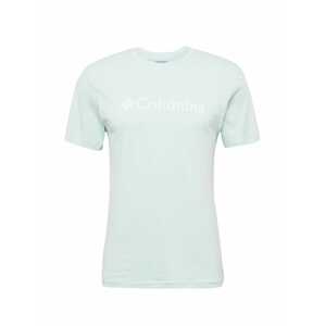 COLUMBIA Funkčné tričko  tyrkysová / biela