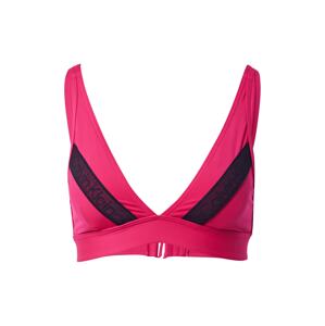 Calvin Klein Swimwear Bikinový top 'APEX'  ružová / čierna
