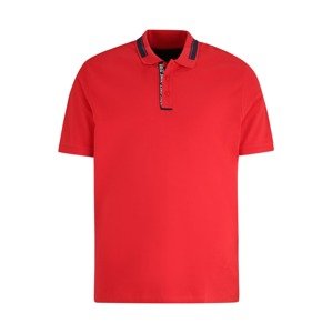 Jack & Jones Plus Tričko  červená / námornícka modrá