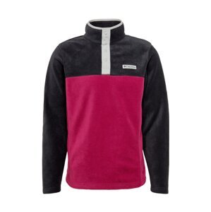 COLUMBIA Športový sveter  brusnicová / čierna / sivá