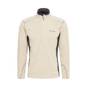 COLUMBIA Športový sveter 'Klamath Range™ II'  béžová / čierna / sivá