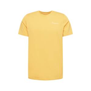 KnowledgeCotton Apparel Tričko 'ALDER'  zlatá žltá / zmiešané farby