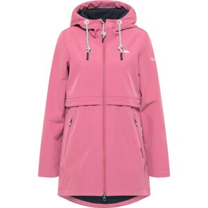Schmuddelwedda Funkčný kabát  svetlosivá / pastelovo ružová