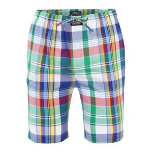 Polo Ralph Lauren Pyžamové nohavice  zelená / modrá / melónová / biela