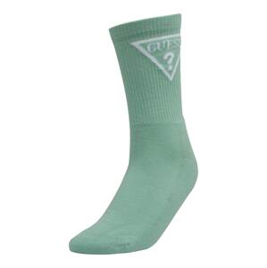 GUESS Ponožky 'ELLEN'  zelená / biela