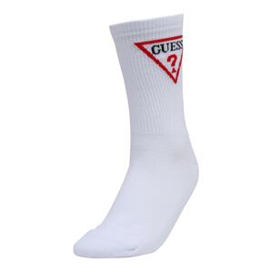 GUESS Ponožky 'ELLEN'  biela / červená / čierna