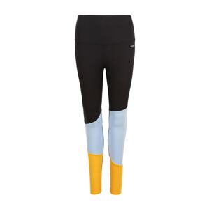 O'NEILL Športové nohavice  čierna / svetlomodrá / žltá