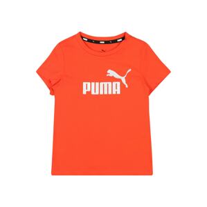 PUMA Funkčné tričko  červená / strieborná
