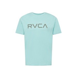 RVCA Tričko  svetlomodrá / sivá
