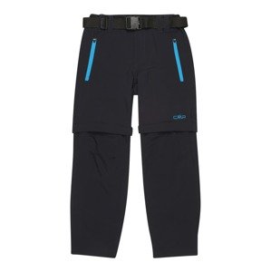 CMP Outdoorové nohavice  modrá / antracitová