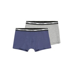 Calvin Klein Underwear Nohavičky  tmavofialová / sivá / biela / čierna