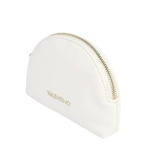 VALENTINO Kozmetická taška 'AVERN'  biela / zlatá