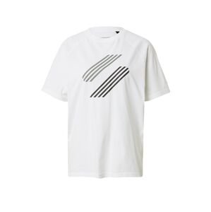 Superdry Funkčné tričko  biela / čierna / grafitová
