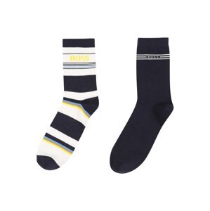 BOSS Kidswear Ponožky  svetlomodrá / tmavomodrá / hnedá / žltá / biela
