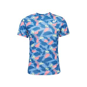 ASICS Funkčné tričko  tyrkysová / námornícka modrá / mätová / marhuľová / biela