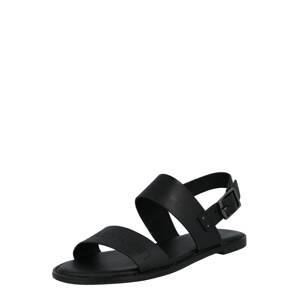 Calvin Klein Remienkové sandále 'ALMOND'  čierna