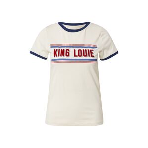 King Louie Tričko  krémová / modrá / námornícka modrá / tmavočervená