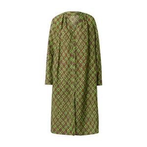 JNBY Košeľové šaty  zelená / olivová