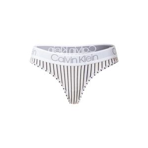Calvin Klein Underwear Tangá  krémová / farba ťavej srsti / čierna