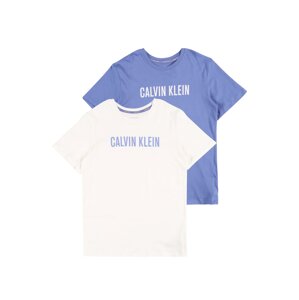 Calvin Klein Underwear Tričko  dymovo modrá / biela