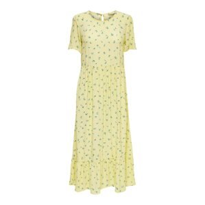 ONLY Šaty 'Amalie'  svetložltá / trávovo zelená / levanduľová