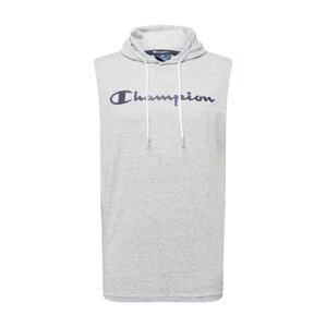 Champion Authentic Athletic Apparel Tričko  sivá melírovaná / námornícka modrá
