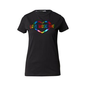 Love Moschino Tričko 'MAGLIETTA'  zmiešané farby / čierna