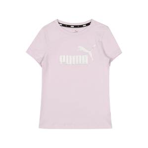 PUMA Funkčné tričko  pastelovo fialová / strieborná
