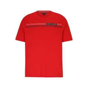 Tommy Hilfiger Big & Tall Tričko  červená / čierna / biela / námornícka modrá