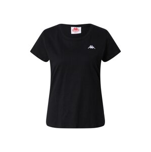 KAPPA Funkčné tričko 'KANTRA'  čierna / biela