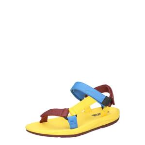 CAMPER Remienkové sandále 'MATCH'  kráľovská modrá / žltá / pueblo