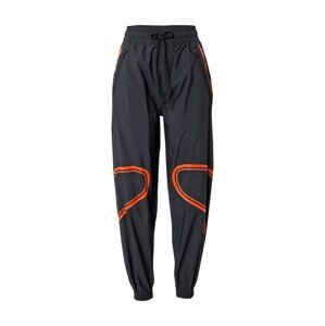 ADIDAS BY STELLA MCCARTNEY Športové nohavice 'TruePace'  oranžová / čierna