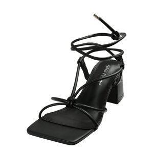 Public Desire Remienkové sandále 'ALOHA'  čierna