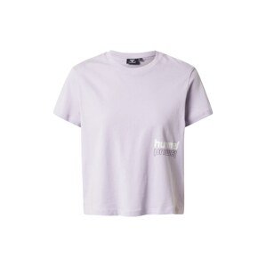 Hummel Funkčné tričko  biela / pastelovo fialová / čierna