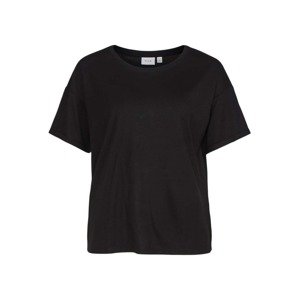 VILA Oversize tričko 'Athena'  čierna