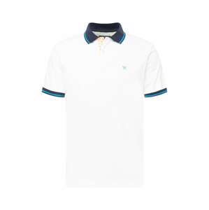 Hackett London Tričko  modrá / námornícka modrá / biela