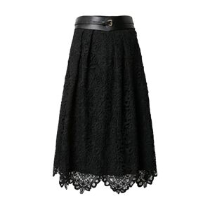 Coast Sukňa '(Ay) Belted Lace Full Midi Skirt'  čierna