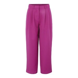 Y.A.S Plisované nohavice 'FESTIVAL'  purpurová