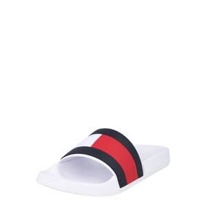 TOMMY HILFIGER Plážové / kúpacie topánky 'Marco 9R'  modrá / červená / biela
