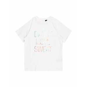 ADIDAS PERFORMANCE Funkčné tričko  biela / tyrkysová / strieborná / kaki / svetlofialová